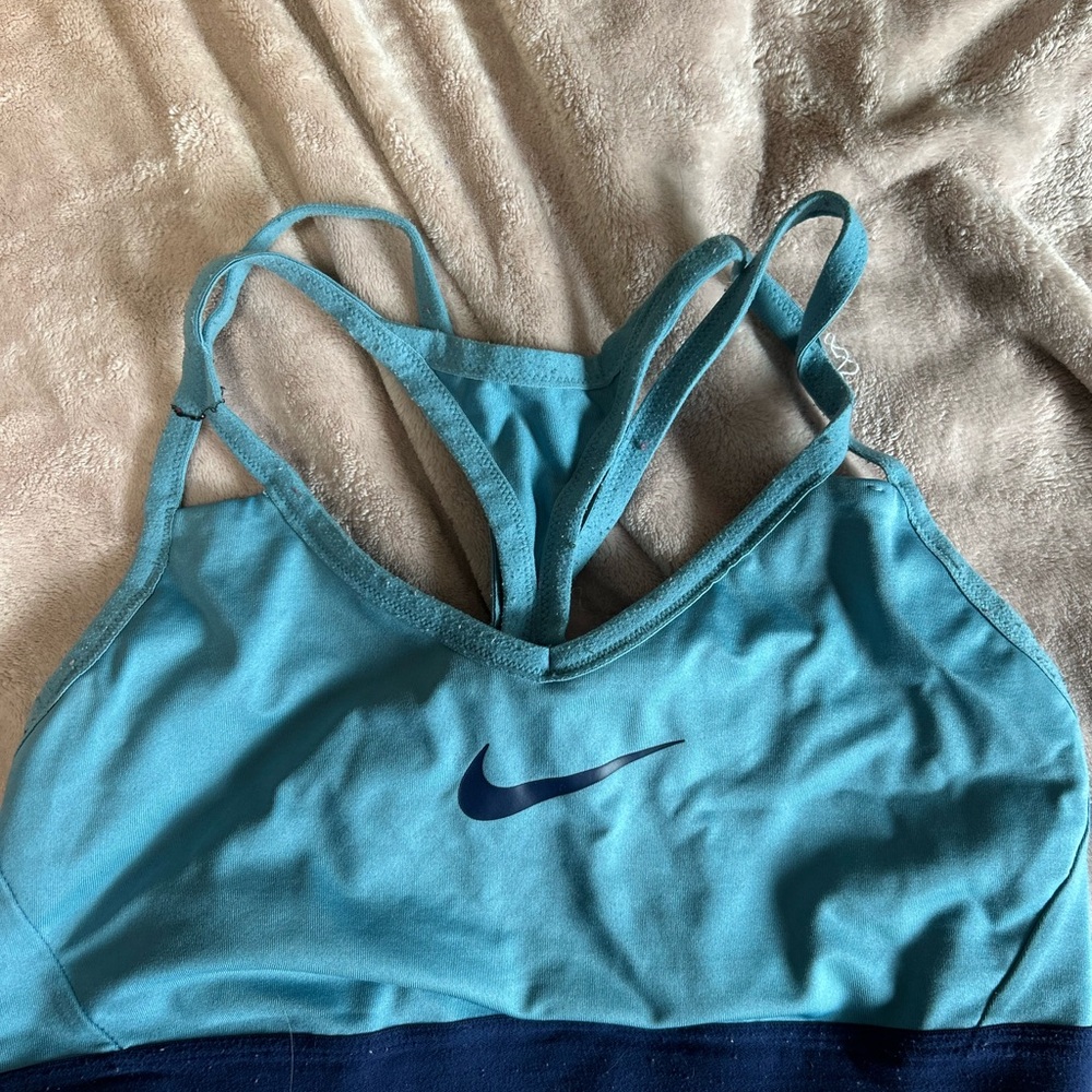 Nike Women's Blue Sports Bra